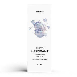 Satisfyer Sparkling Water &mdash; Лубрикант на водній основі з ефектом ігристого покалывання, 300 мл SX2729 фото