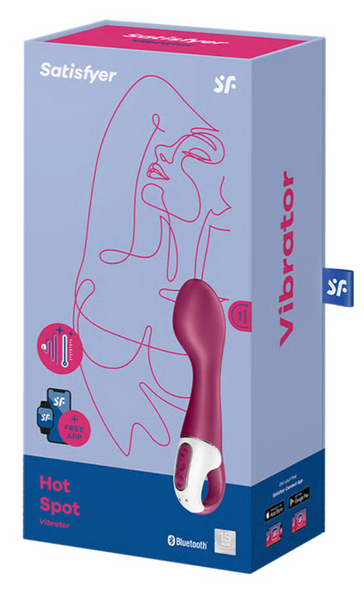 Смарт вибратор для точки G Hot Spot, с подогревом Satisfyer (Германия) IG001630 фото
