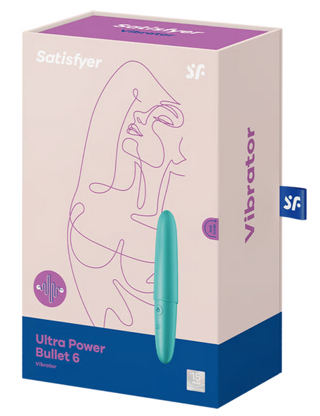 Віброкуля Ultra Power Bullet 6 колір: блакитний Satisfyer (Німеччина) IG007687 фото