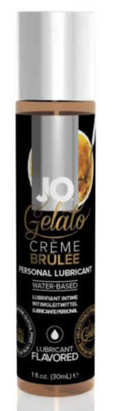 Оральный лубрикант System JO Gelato - Cr&egrave;me Br&ucirc;l&eacute;e (Крем-брюле), 30 мл SO1462 фото