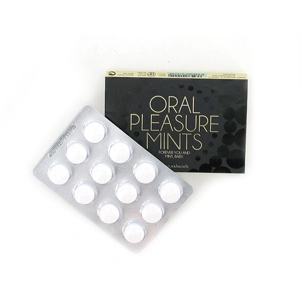 М'ятні цукерки для орального сексу Bijoux Indiscrets Oral Pleasure Mints &ndash; Peppermint (12 шт.) SO5939 фото