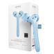 Электронный ультразвуковой ролик для лица и тела GESKE Sonic Facial&Body Roller 4в1 aquamarine HB0038 фото 1