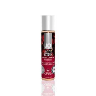 Оральний лубрикант System JO H2O Flavors &mdash; Cherry Burst (Вишневий вибух), 30 мл SO1467 фото
