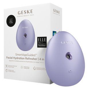 Електронний освіжувач для зволоження обличчя GESKE Facial Hydration Refresher 4в1 purple HB0167 фото