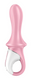 Анальный смарт-вибратор Air Pump Booty 5+ цвет: розовый Satisfyer (Германия) IG038551 фото 2