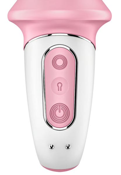 Анальный смарт-вибратор Air Pump Booty 5+ цвет: розовый Satisfyer (Германия) IG038551 фото