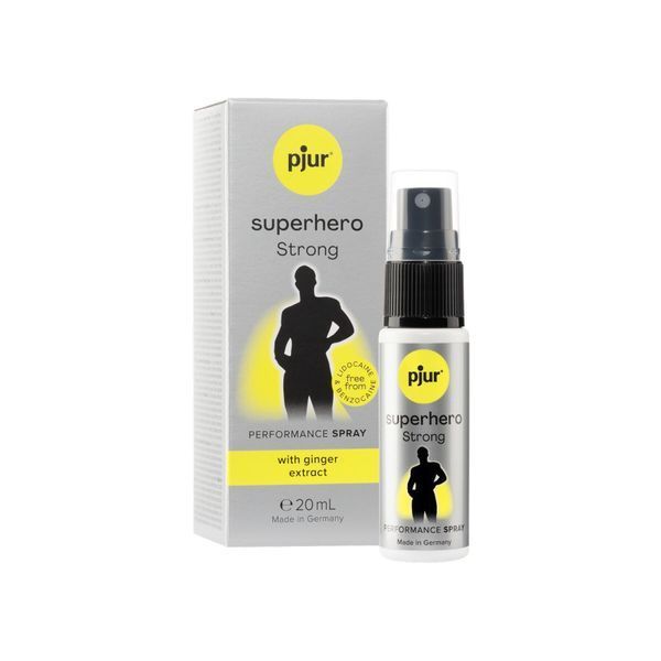 Концентрований пролонгуючий спрей pjur superhero Strong Spray (20 мл) PJ12920 фото