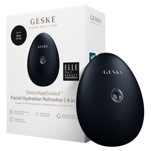 Електронний освіжувач для зволоження обличчя GESKE Facial Hydration Refresher 4в1 black HB0168 фото