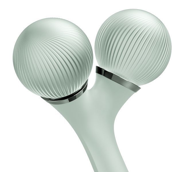 Электронный ультразвуковой ролик для лица и тела GESKE Sonic Facial&Body Roller 4в1 green HB0040 фото