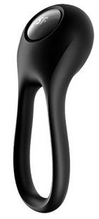 Ерекційне кільце з вібрацією Majestic Duo Satisfyer (Німеччина) IG009957 фото