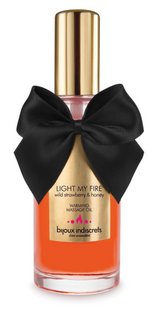 Зігріваюча масажна олія LIGHT MY FIRE, 100 мл. суниця з медом Bijoux Cosmetiques (Іспанія) SO5937 фото