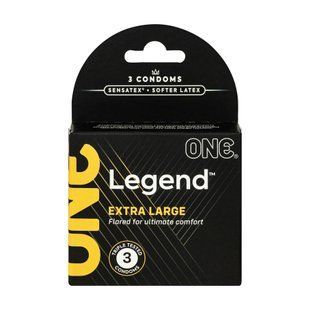Засіб захисту ONE Legend XL, 3 шт, збільшений розмір SX0781 фото