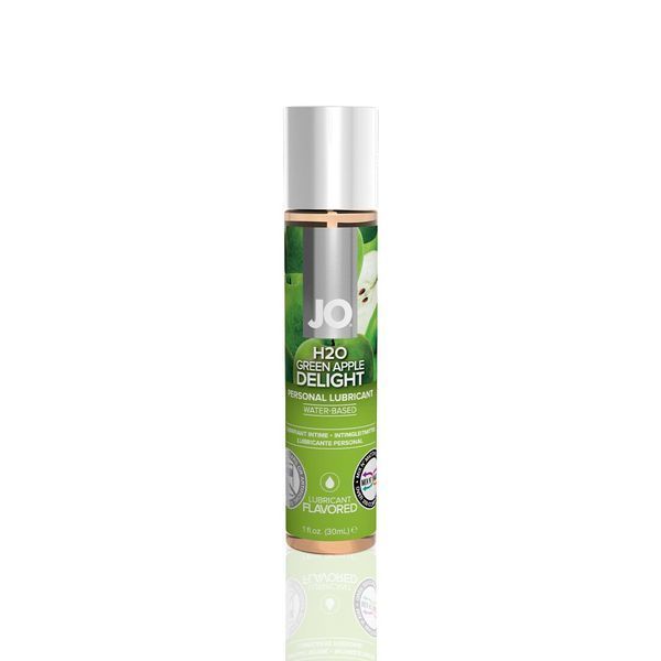 Оральний лубрикант System JO H2O Flavors &mdash; Green Apple Delight (Яблучна насолода), 30 мл SO1481 фото
