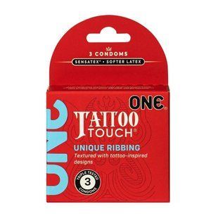 Засіб захисту ONE Tattoo Touch 3 шт, картонна коробка SX1249 фото