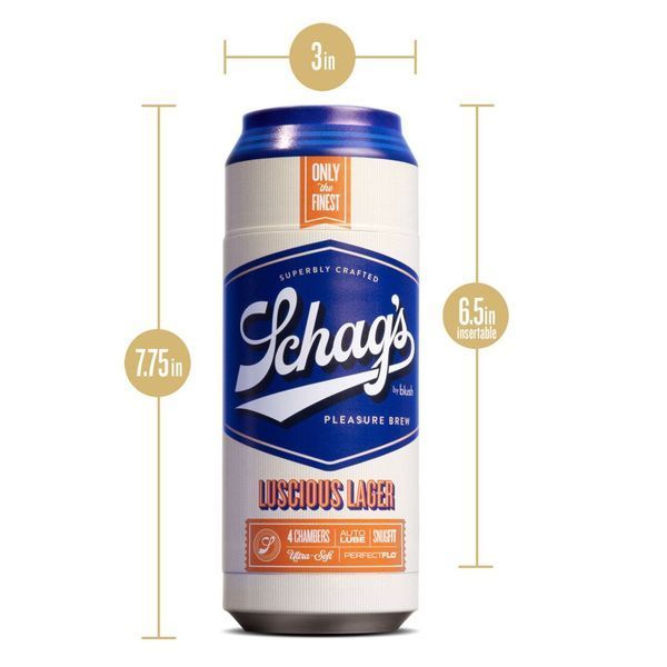 Мастурбатор Schag&rsquo;s by Blush - Luscious Lager Masturbator - Frosted SO8840 фото