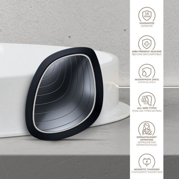 Ультразвуковая маска тепло и холод GESKE Sonic Warm & Cool Mask 9 в 1 black HB0102 фото