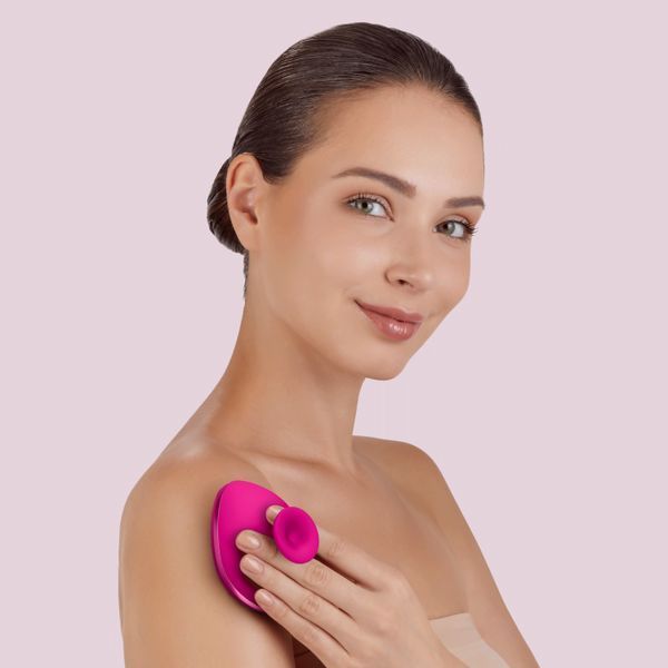 Щітка для тіла GESKE Body Brush 4в1 magenta HB0344 фото