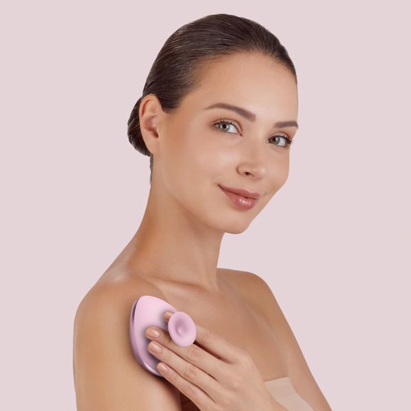 Щітка для тіла GESKE Body Brush 4в1 pink HB0346 фото