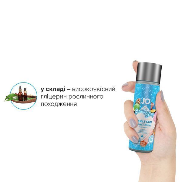 Оральный лубрикант System JO Candy Shop - Bubble Gum (Жвачка), 60 мл SO2619 фото