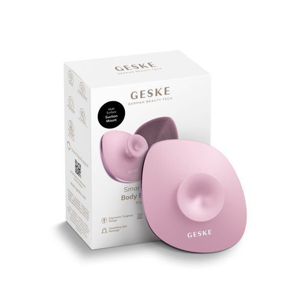 Щітка для тіла GESKE Body Brush 4в1 pink HB0346 фото