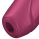Смарт вакуумный клиторальный стимулятор Curvy 1+ цвет: бордовый Satisfyer (Германия) IG001821 фото 3