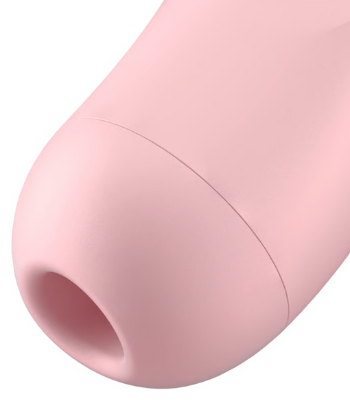 Вакуумний кліторальний стимулятор Curvy 2+ колір: рожевий Satisfyer (Німеччина) IG001852 фото