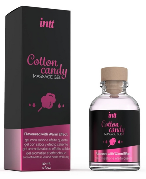 Інтимний масажний гель із грайливим ароматом цукрової вати INTT Cotton Candy Massage Gel (30 мл) &mdash; солодкі пестощі та безтурботна прелюдія SO2927 фото