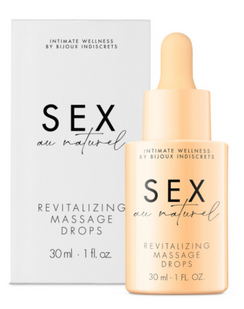 Краплі для інтимного масажу Revitalising Intimate Massage Drops, 30 мл Sex au Naturel by Bijoux Indiscrets (Іспанія) B0352 фото