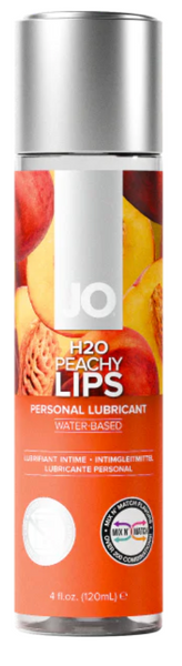 Оральный лубрикант System JO H2O Flavors - Peachy Lips (Персиковые губки), 120 мл SO1777 фото