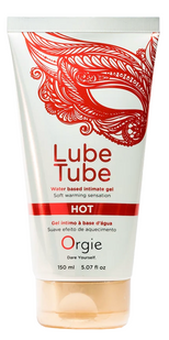Зігріваюча змазка (лубрикант) LUBE TUBE HOT, 150 мл ORGIE (Бразилія-Португалія) 21067 фото