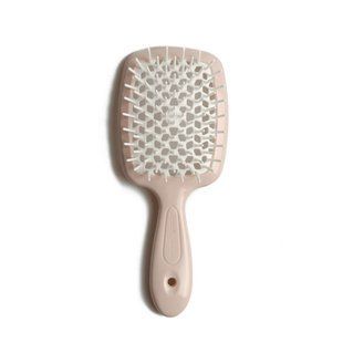 Гребінець Janeke Superbrush (Пудровий з білим) 94SP226RSA фото