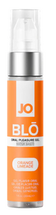 Стимулювальний гель для оральних ласк JO BLŌ Orange Lemonade - Апельсиновий лимонад (30 мл) SX4603 фото