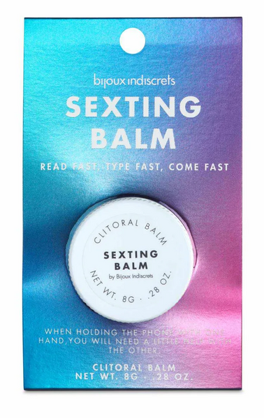 Бальзам для клітора Clitherapy: SEXTING BALM, 8 г. аромат пряного імбиру Bijoux Indiscrets (Іспанія) B0335 фото