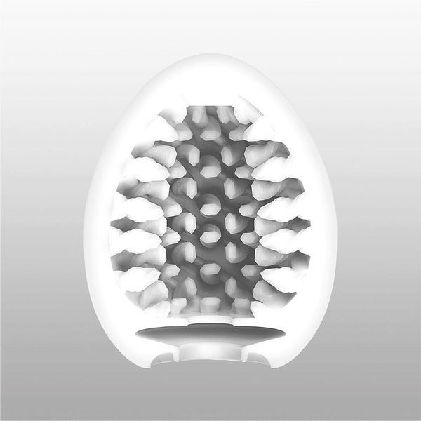 Мастурбатор-яйце Tenga Egg Brush з рельєфом у вигляді великої щетини SO5489 фото
