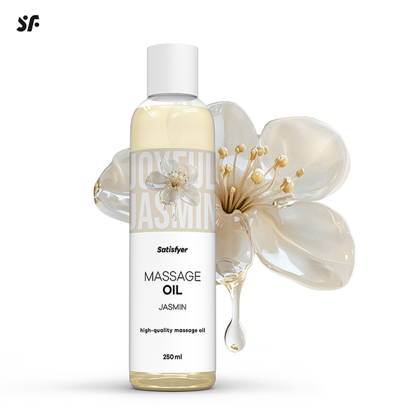 Масажна олія Satisfyer Massage Oil Jasmin (Жасмин), 250 мл SX2708 фото