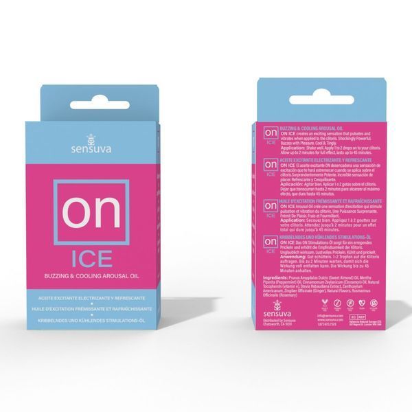 Возбуждающие капли для клитора Sensuva ON Arousal Oil for Her Ice (5 мл) &ndash; с охлаждающим эффектом SO3167 фото