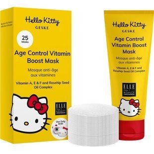 Антивозрастная маска с витаминным комплексом GESKE Age Control Vitamin Boost Mask by Hello Kitty Head HB0611 фото