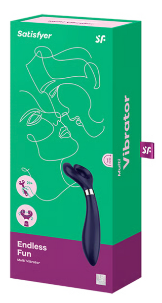 Вибратор для пары Endless Fun цвет: синий Satisfyer (Германия) IG001036 фото