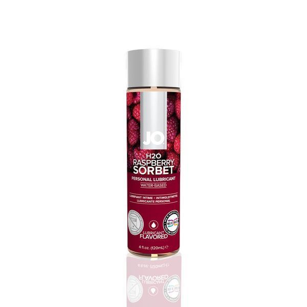 Оральний лубрикант System JO H2O Flavors &mdash; Raspberry Sorbet (Малиновий сорбет), 120 мл SO1671 фото