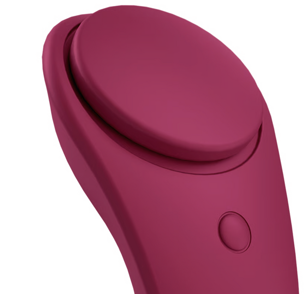 Смарт вибратор в трусики Sexy Secret цвет: бордовый Satisfyer (Германия) IG003351 фото