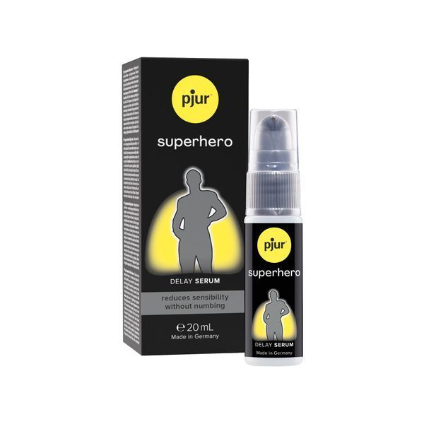 Концентрована сироватка-пролонгатор pjur superhero Delay Serum (20 мл) PJ12090 фото