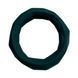 Ерекційне силіконове кільце з гранями Alive Stellar Cock Ring (Bottle Green) SO9689 фото 1