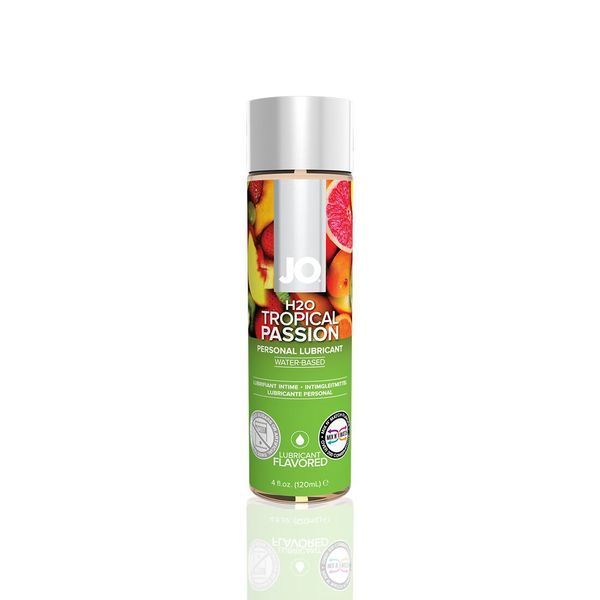 Оральный лубрикант System JO H2O Flavors - Tropical Passion (Тропическая страсть), 120 мл SO1674 фото