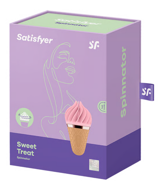 Мороженка спинатор Sweet Treat цвет: розовый Satisfyer (Германия) IG001135 фото