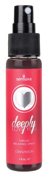Спрей для глубокого минета Sensuva Deeply Love You Spicy Cinnamon - Пикантная корица (29 мл) SO3194 фото