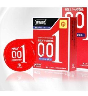 Преміум Muaisi 001 Red 3 штук супер тонкі, натуральний матеріал MI9 фото