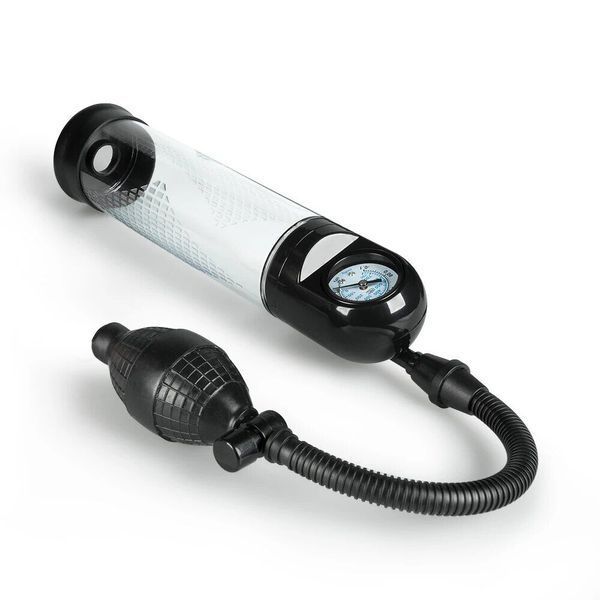 Вакуумная помпа Men Powerup со стрелочным манометром и ручной &laquo;грушей&raquo; SO8705 фото