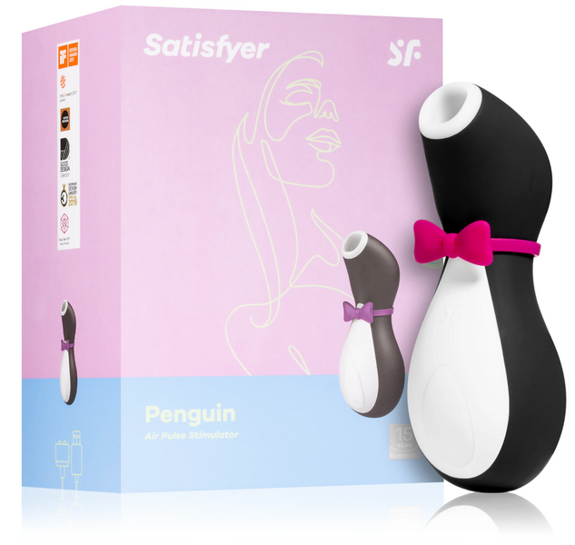 Вакуумний кліторальний стимулятор Satisfyer Penguin Next Generation SO1641 фото