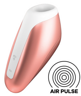 Вакуумный стимулятор клитора Love Breeze цвет: медный Satisfyer (Германия) IG003450 фото