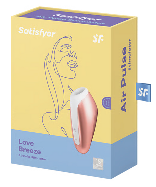 Вакуумний стимулятор клітора Love Breeze колір: мідний Satisfyer (Німеччина) IG003450 фото